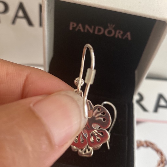 Pandora retired earrings - Picture 5 of 6